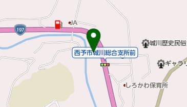 道の駅 きなはい屋しろかわ(サイクルオアシス)の地図画像