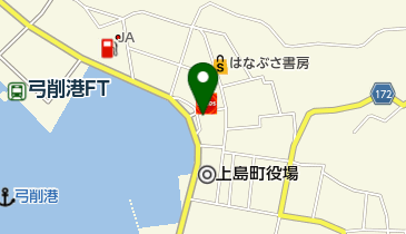 ゆげ海の駅舎「ふらっと」(サイクルオアシス)の地図画像