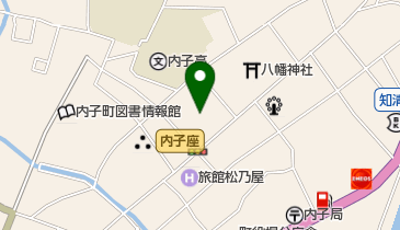 内子まちの駅 Nanze(サイクルオアシス)の地図画像