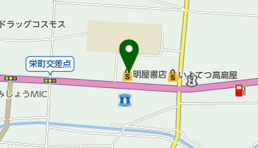 明屋書店 南宇和店(サイクルオアシス)の地図画像