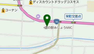 道の駅 みしょうMIC(サイクルオアシス)の地図画像