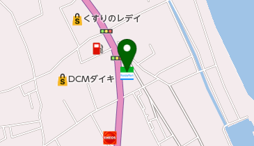 ファミリーマート 今治大新田店(コンビニサイクルオアシス)の地図画像