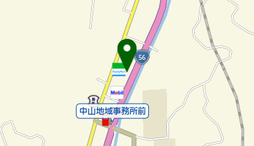 ファミリーマート 伊予中山町店(コンビニサイクルオアシス)の地図画像