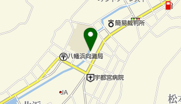 ローソン 八幡浜白浜店(コンビニサイクルオアシス)の地図画像