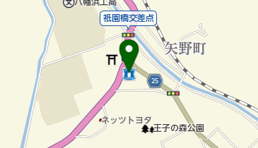 ローソン 八幡浜五反田店(コンビニサイクルオアシス)の地図画像