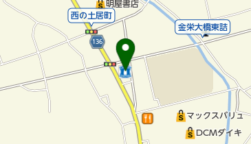 ローソン 新居浜西の土居町店(コンビニサイクルオアシス)の地図画像