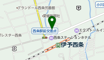 ローソン 西条駅前店(コンビニサイクルオアシス)の地図画像