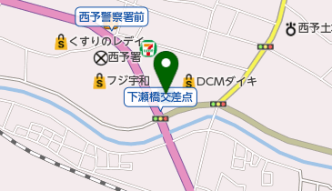 ローソン 西予卯之町店(コンビニサイクルオアシス)の地図画像