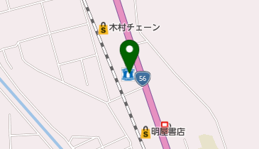 ローソン 西予宇和町下松葉店(コンビニサイクルオアシス)の地図画像