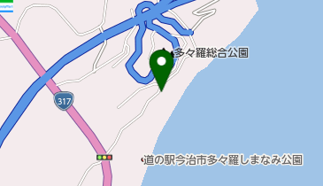 しまなみコーヒーの地図画像