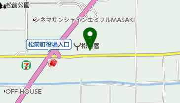 松前餃子(サイクルオアシス)の地図画像