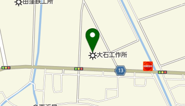 大石工作所(サイクルオアシス)の地図画像