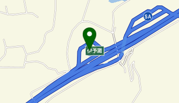 伊予灘SA(上り)(サイクルオアシス)の地図画像