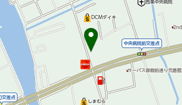 西條そば甲(サイクルオアシス)の地図画像