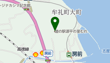 道の駅 源平の里むれ(サイクルオアシス)の地図画像