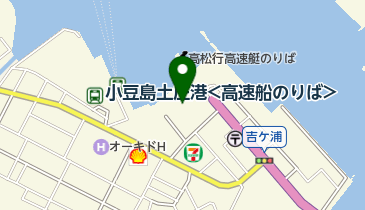 土庄港観光センター(サイクルオアシス)の地図画像