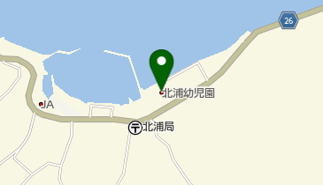 北浦幼稚園裏(サイクルオアシス)の地図画像