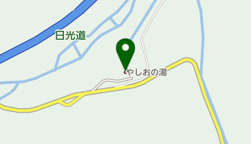 温泉保養センター「やしおの湯」(サイクリングステーション)の地図画像