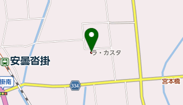 ラ・カスタ ナチュラルヒーリングガーデン(サイクルステーション)の地図画像