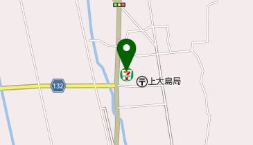 セブンイレブン つくば上大島店(サイクルサポートステーション)の地図画像