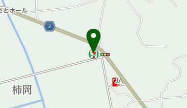 セブンイレブン 石岡上林店(サイクルサポートステーション)の地図画像