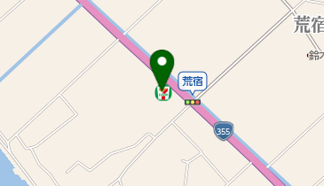 セブンイレブン 行方荒宿店(サイクルサポートステーション)の地図画像