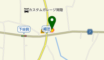 有限会社金子昭商店(谷貝給油所)(サイクルサポートステーション)の地図画像