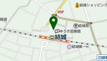 結城市民情報センター(サイクルサポートステーション)の地図画像