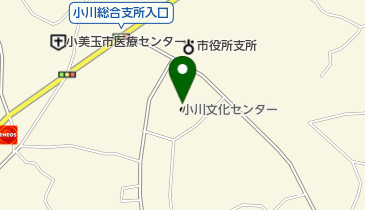 小川文化センターアピオス(サイクルサポートステーション)の地図画像