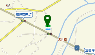 ファミリーマートフレスト 桜川塙世店(サイクルサポートステーション)の地図画像