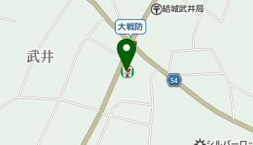 セブンイレブン 結城江川店(サイクルサポートステーション)の地図画像