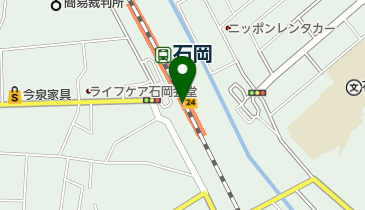 石岡市観光協会観光案内所(サイクルサポートステーション)の地図画像