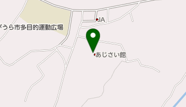 かすみがうら市あじさい館(サイクルサポートステーション)の地図画像