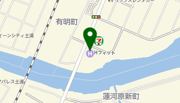 ホテルフィット(サイクルサポートステーション)の地図画像