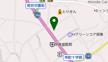 坂東まちづくり株式会社(サイクルサポートステーション)の地図画像