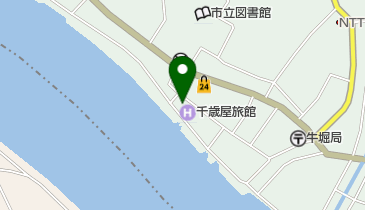 千歳屋旅館(サイクルサポートステーション)の地図画像
