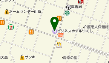 ビジネスホテルレストランつくし(サイクルサポートステーション)の地図画像