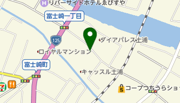 ビジネス旅館 土浦(サイクルサポートステーション)の地図画像