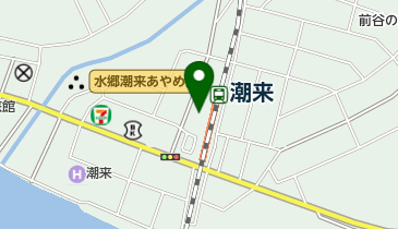 水郷潮来観光協会(サイクルサポートステーション)の地図画像