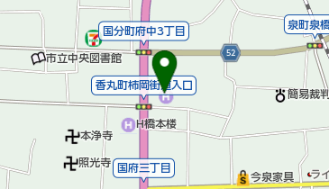 ホテルSOSHA(サイクルサポートステーション)の地図画像