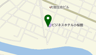 ビジネスホテル小桜館(サイクルサポートステーション)の地図画像