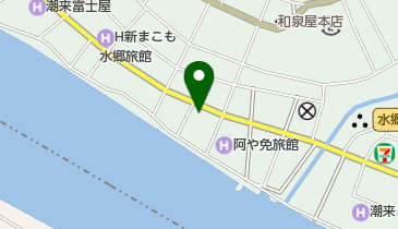 うなぎ 錦水(サイクルサポートステーション)の地図画像