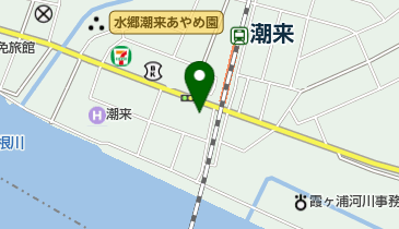 潮来ステーションホテル(サイクルサポートステーション)の地図画像