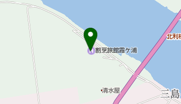 割烹旅館 霞ヶ浦(サイクルサポートステーション)の地図画像