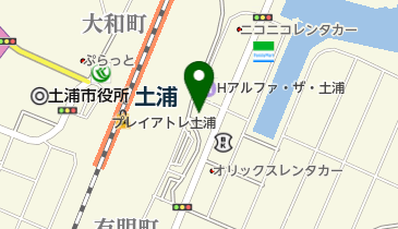 東横イン土浦東口(サイクルサポートステーション)の地図画像