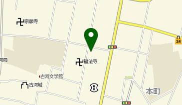 古河のお休み処 坂長(サイクルサポートステーション)の地図画像