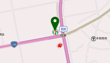 セブンイレブン茨城東西代店(サイクルサポートステーション)の地図画像