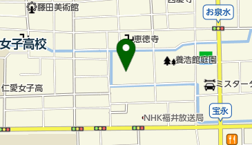 福井市立郷土歴史博物館(自転車の駅)の地図画像