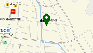 福井市立みどり図書館(自転車の駅)の地図画像