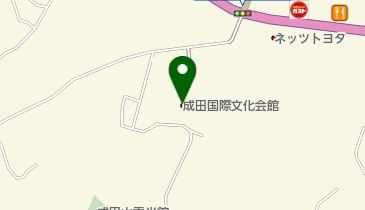 成田国際文化会館(サイクルステーション)の地図画像